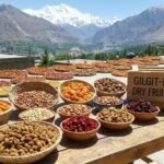 Gilgit Baltistan dry fruits including apricots almonds and walnuts