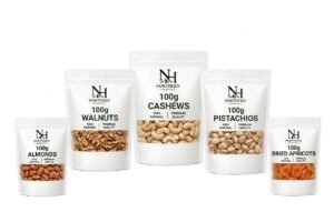 Northern Harvest Signature Collection — 500g | Premium Almonds, Walnuts, Cashews, Pistachios & Gilgit-Baltistan Dried Apricots