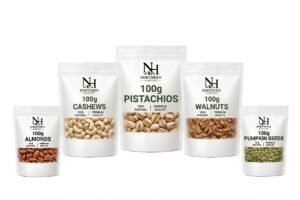 Northern Harvest Nuts Collection — 500g | Almonds, Walnuts, Cashews, Pistachios & Pumpkin Seeds