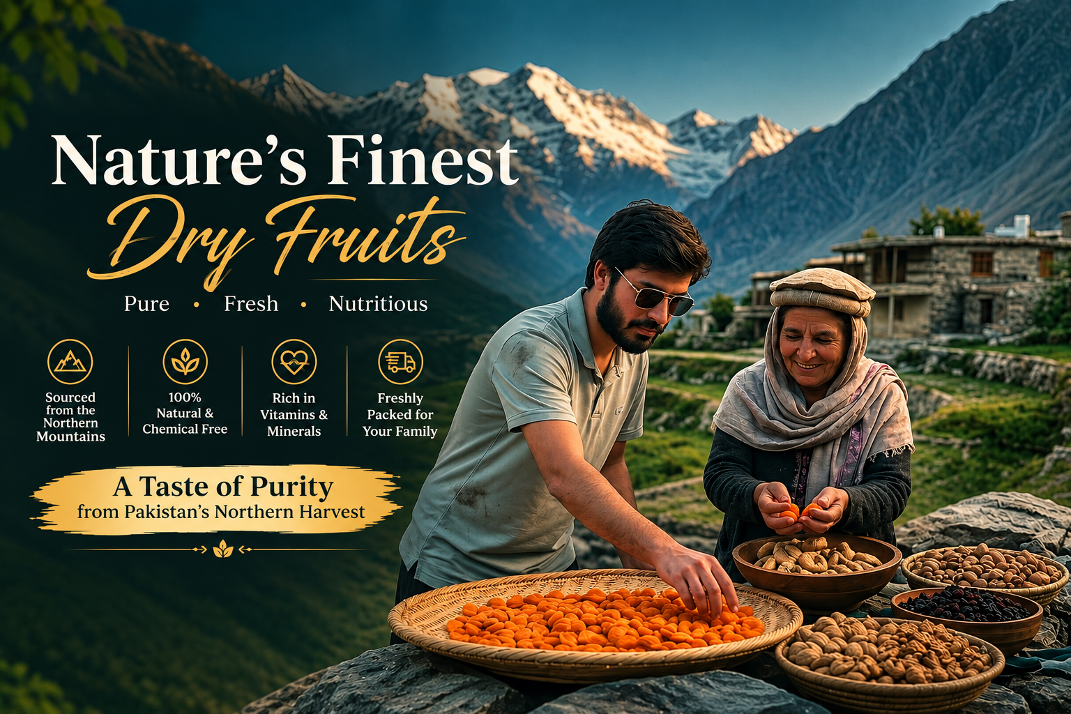 gilgit baltistan dry fruits