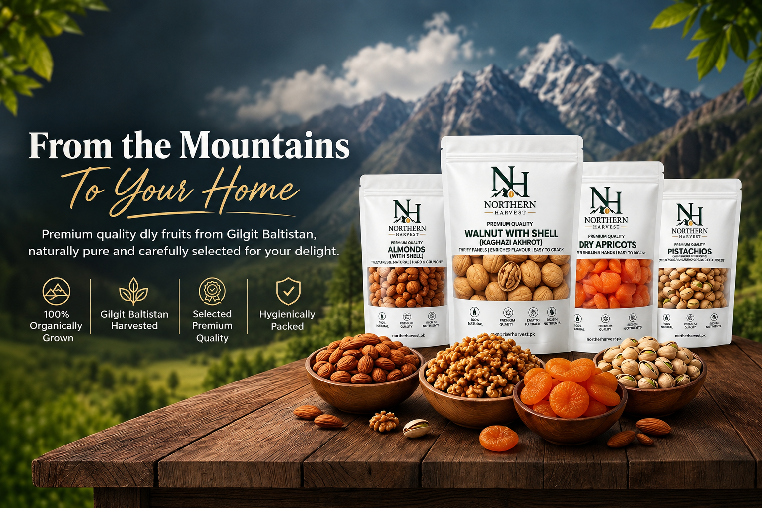 gilgit baltistan dry fruits